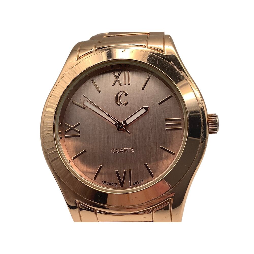 Charming Charlie Rose Gold Tone Quartz Watch 4894
